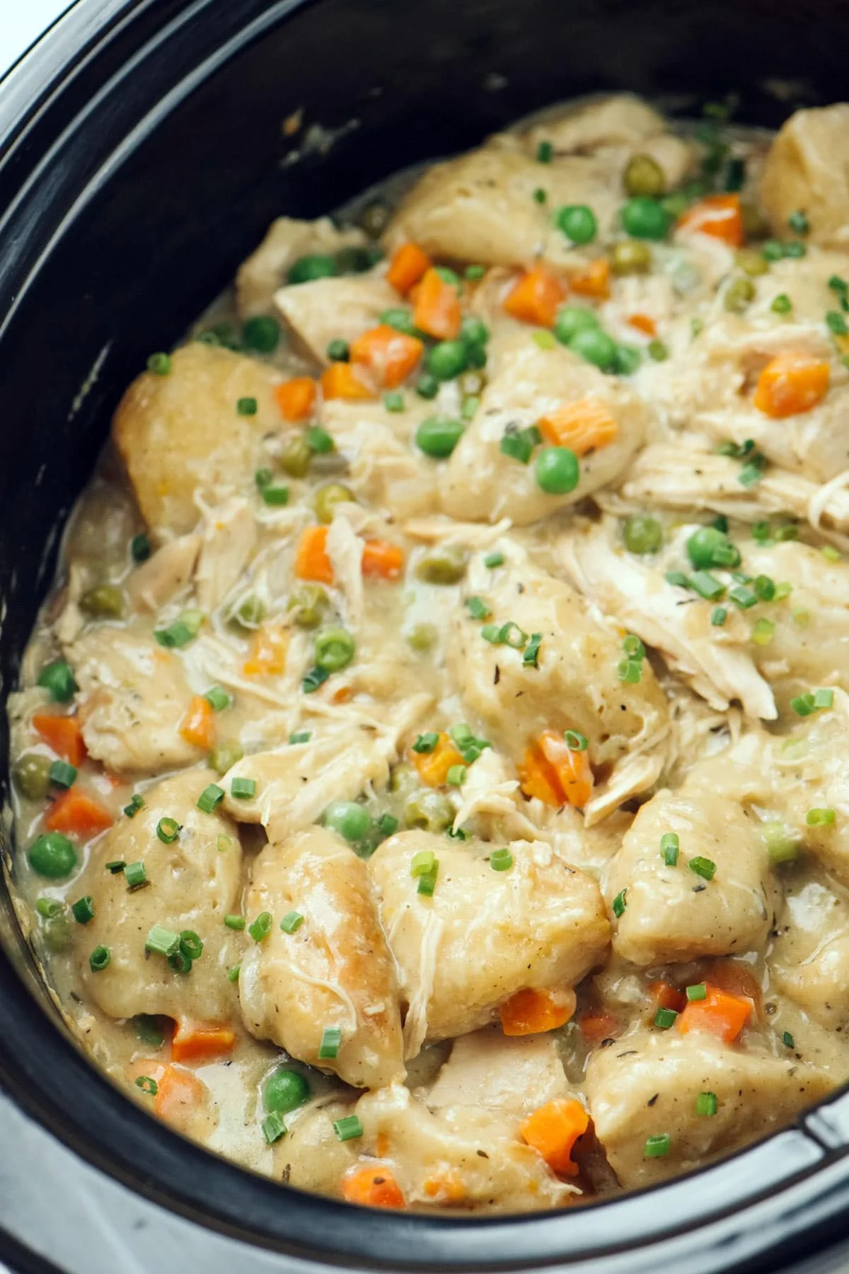 Slow Cooker Chicken and Dumplings