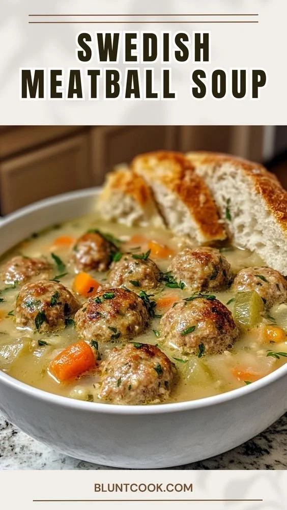 Swedish Meatball Soup 2 Swedish Meatball Soup
