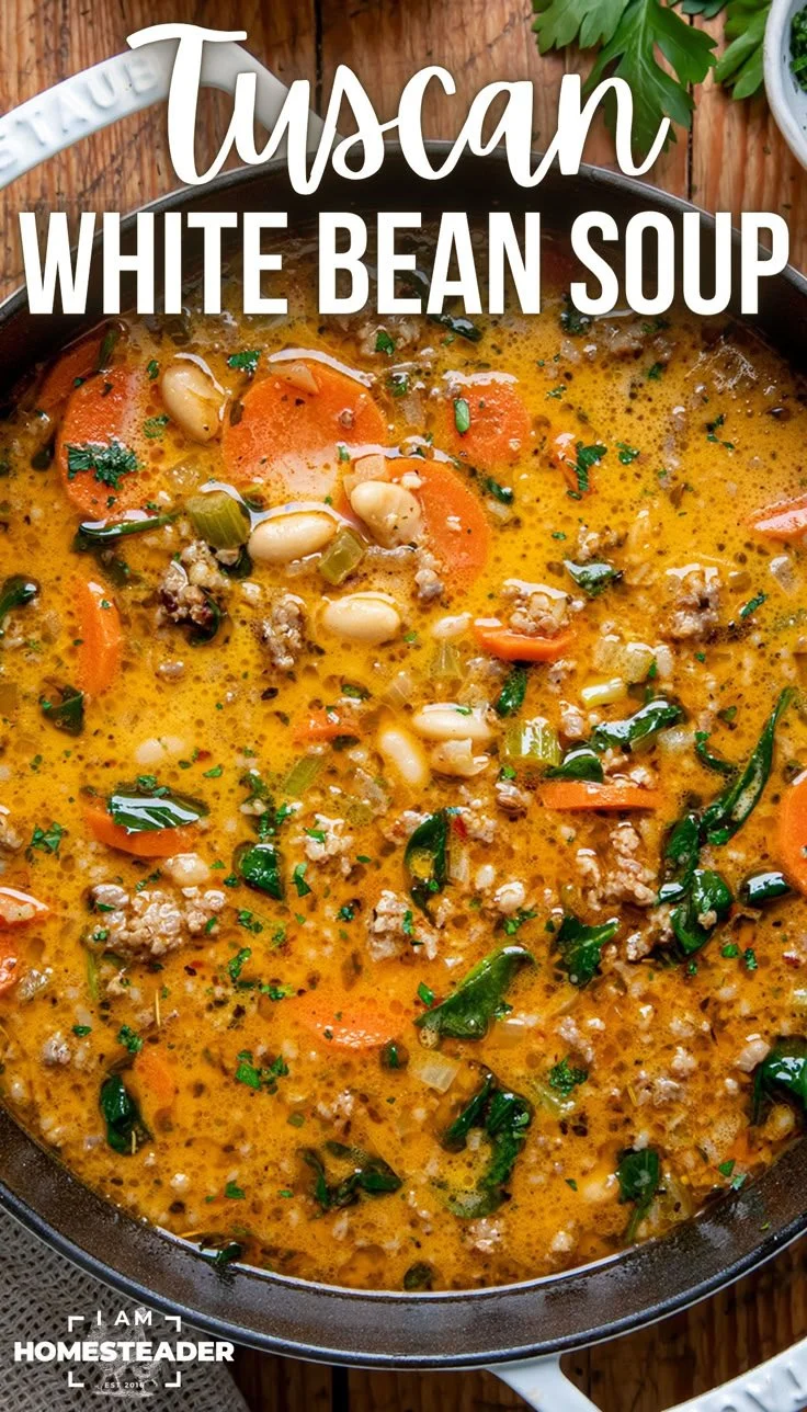 Tuscan White Bean Soup