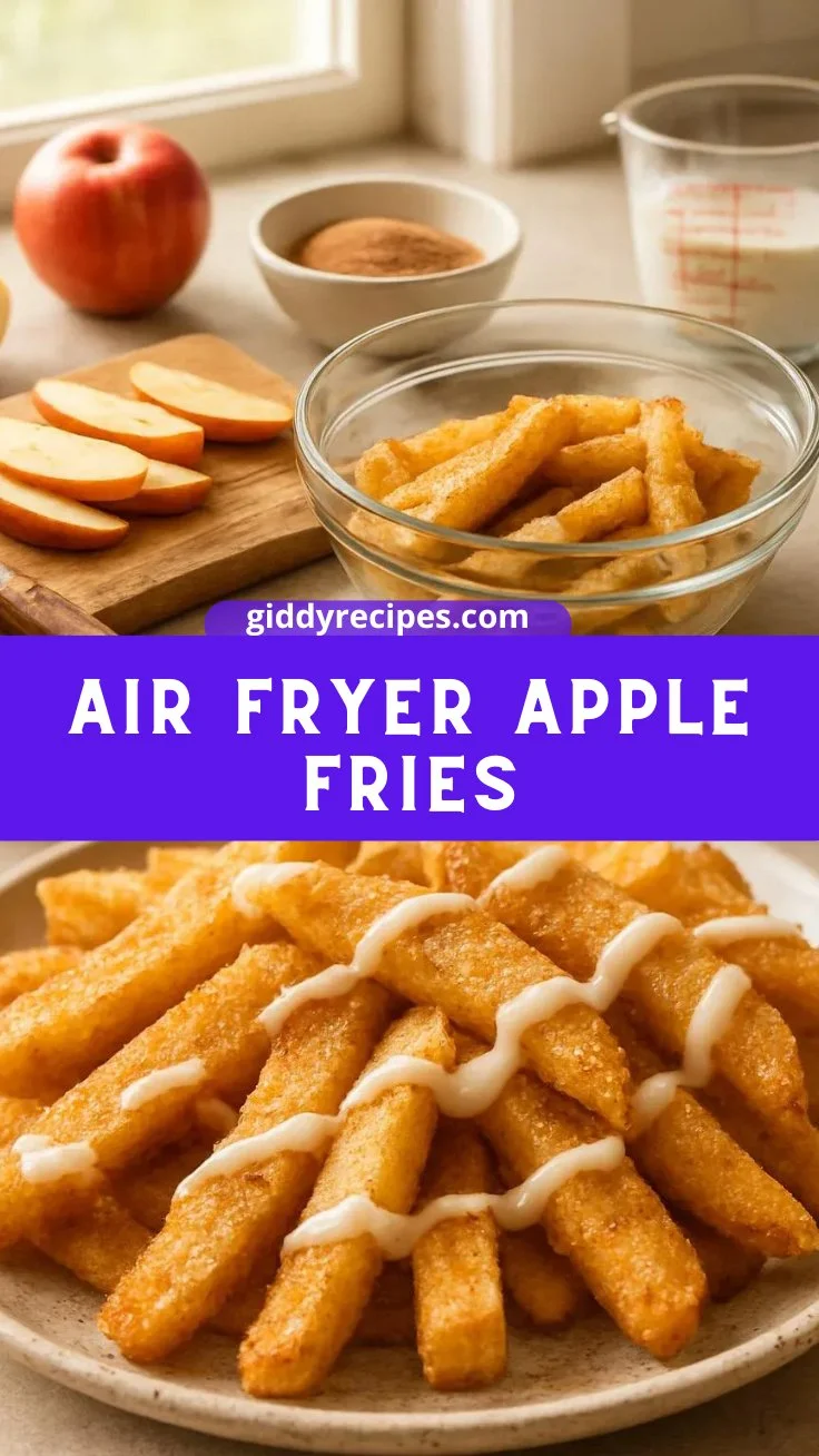 Air Fryer Apple Fries