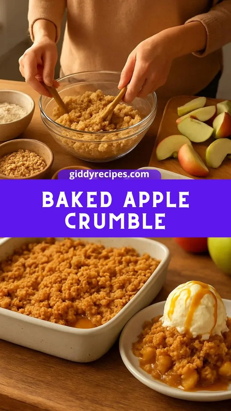 Baked Apple Crumble