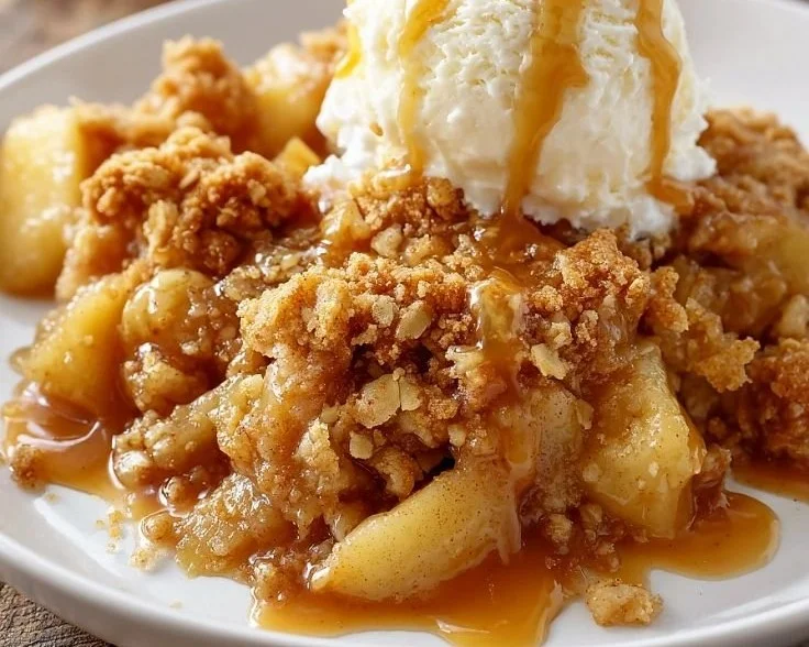 Baked Apple Crumble