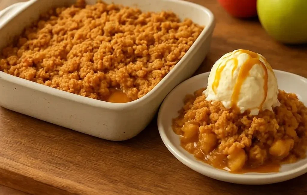 Baked Apple Crumble