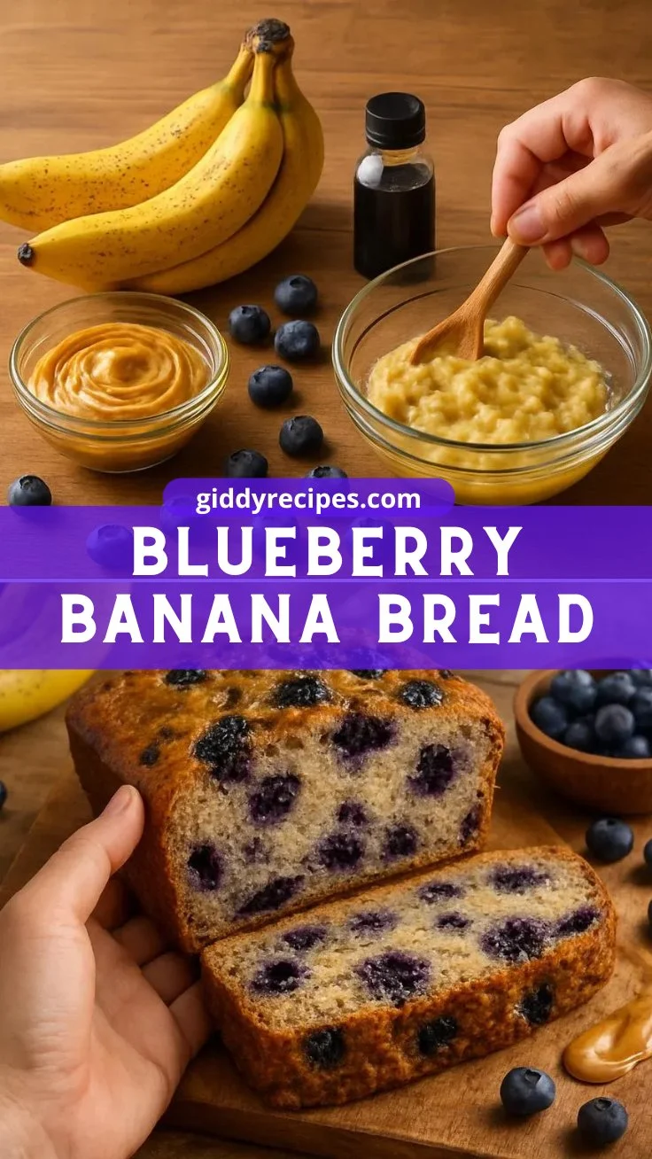 Blueberry Banana Bread