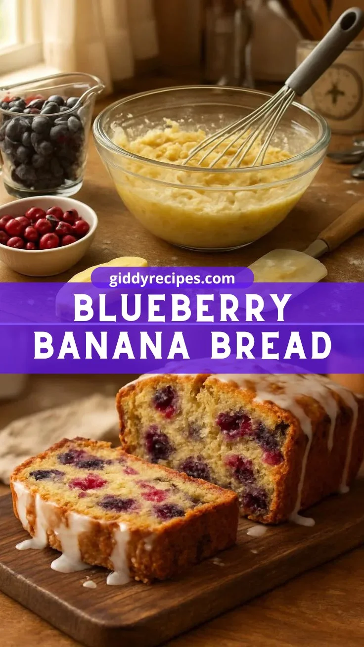 Blueberry Banana Bread