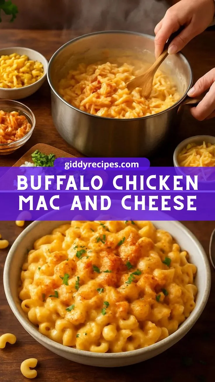 Buffalo Chicken Mac and Cheese