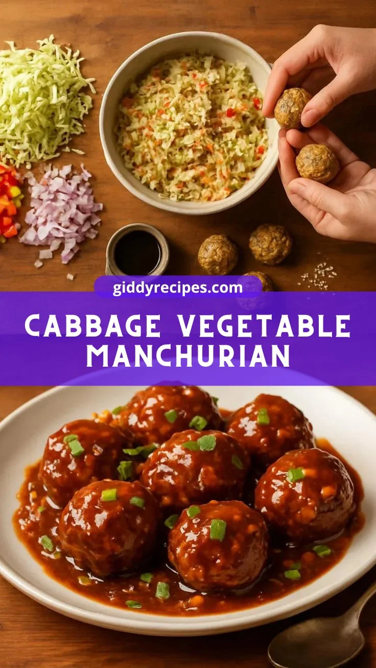 Cabbage Vegetable Manchurian