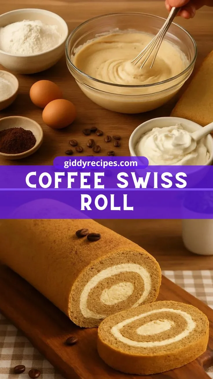Coffee Swiss Roll