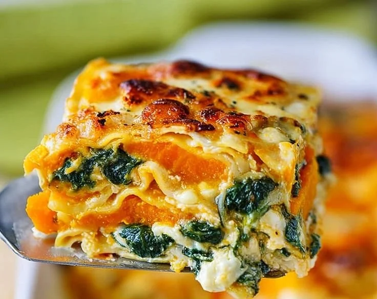 Comforting Butternut Squash and Spinach Lasagna