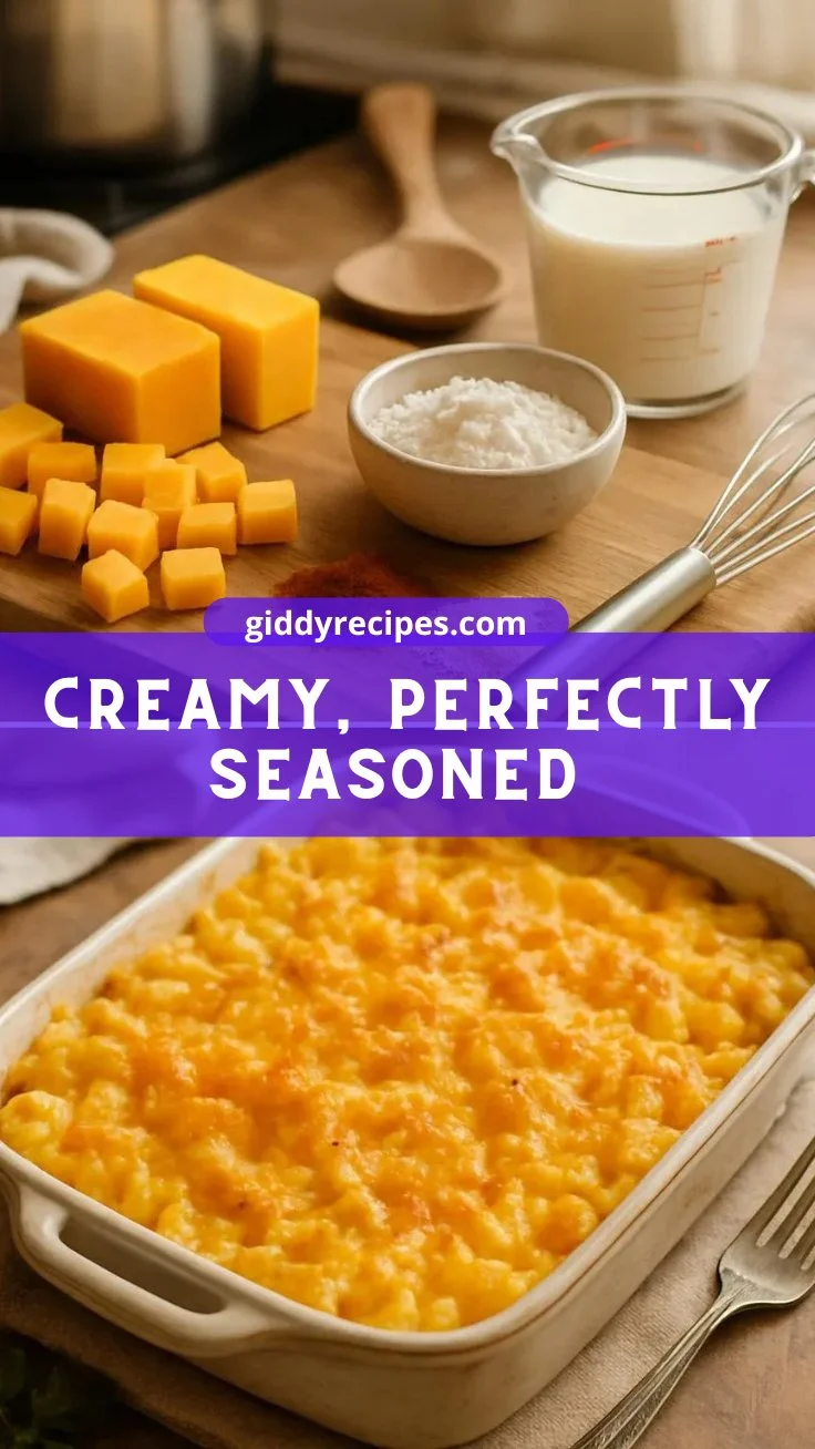 Creamy, perfectly seasoned Southern Baked Mac and Cheese with a cr… | Mac and cheese recipe soul food, Southern baked mac and cheese recipe, Mac and cheese homemade
