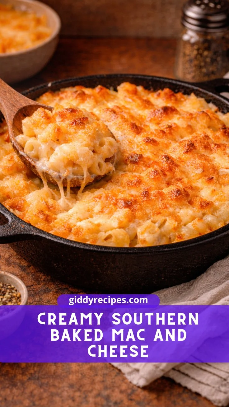 Creamy Southern Baked Mac and Cheese