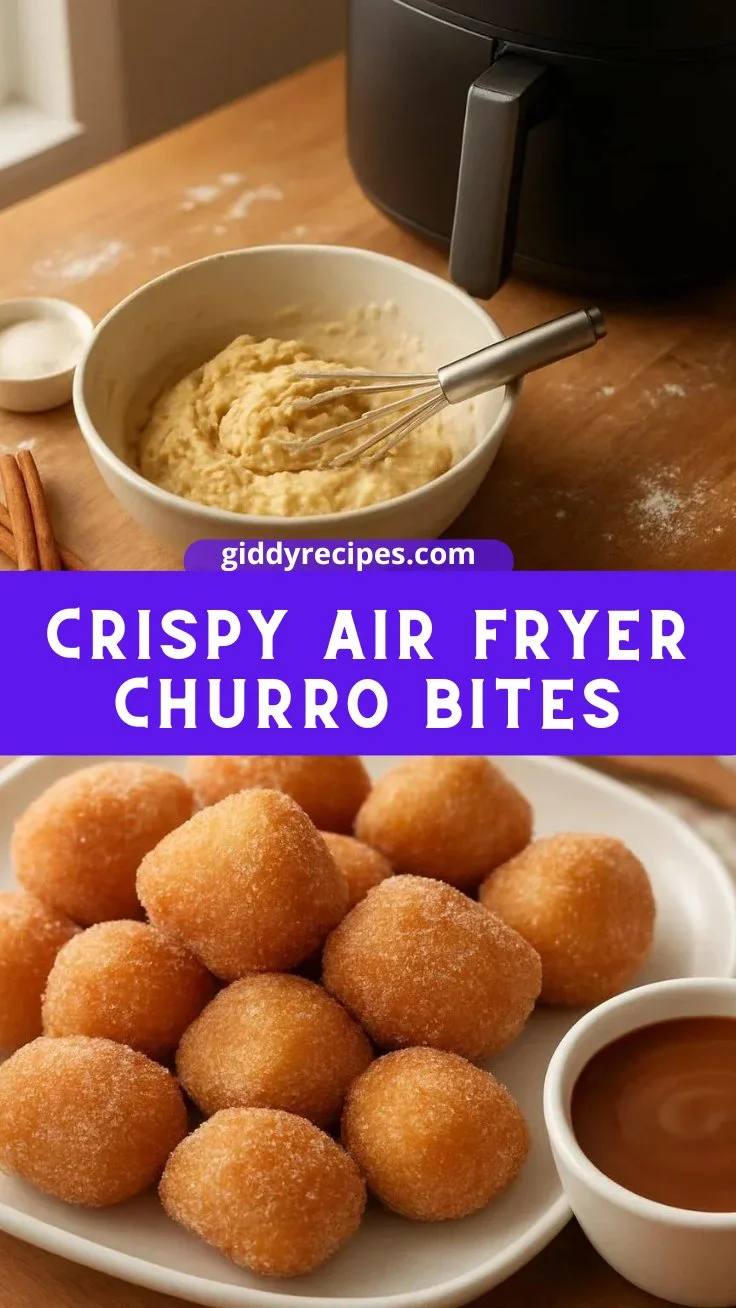 Crispy Air Fryer Churro Bites