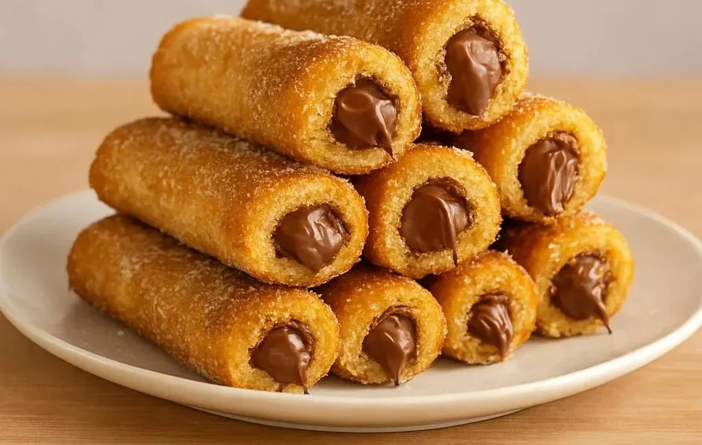Delicious French Toast Roll-Ups filled with sweet fillings and dusted with powdered sugar.