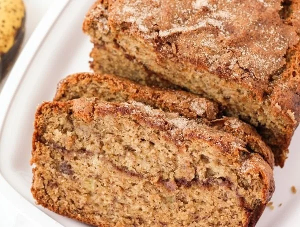 Gluten-free Cinnamon Swirl Banana Bread