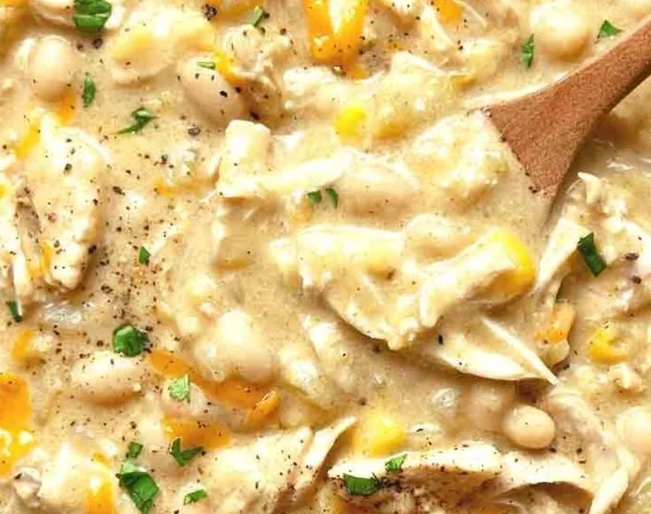 Healthy White Chicken Chili
