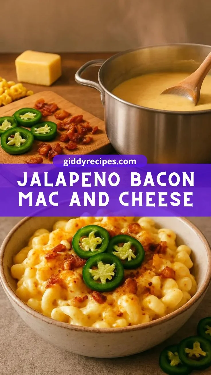 Jalapeno Bacon Mac and Cheese