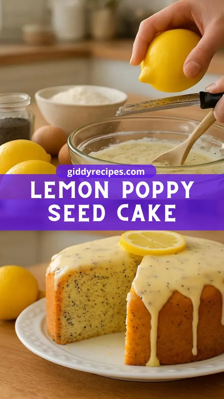 Lemon Poppy Seed Cake