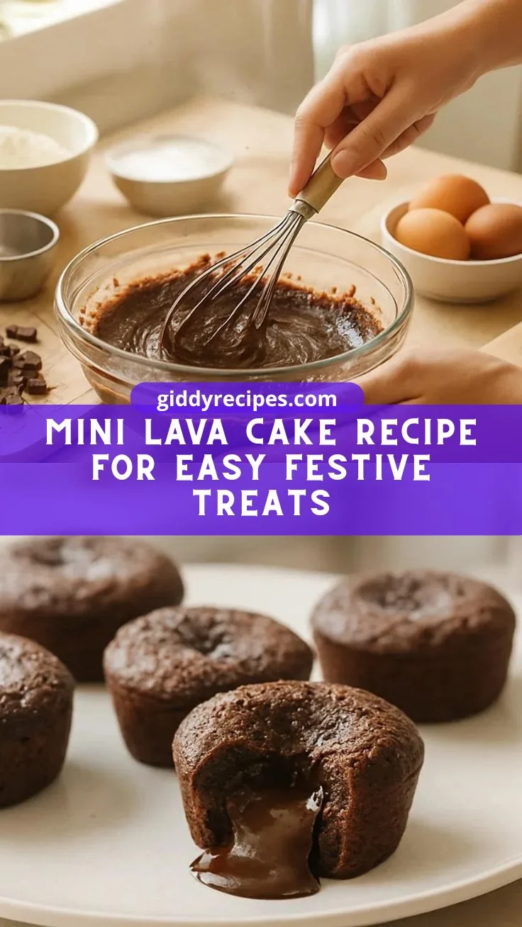 Mini Lava Cake Recipe for Easy Festive Treats 2 Mini Lava Cake Recipe for Easy Festive Treats