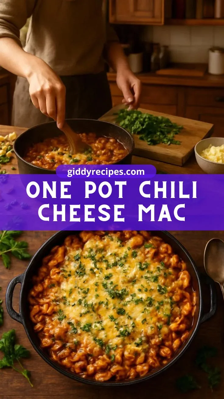 One Pot Chili Cheese Mac