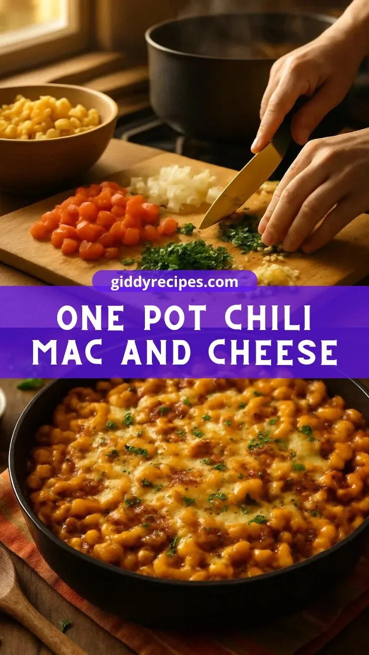 One Pot Chili Mac and Cheese