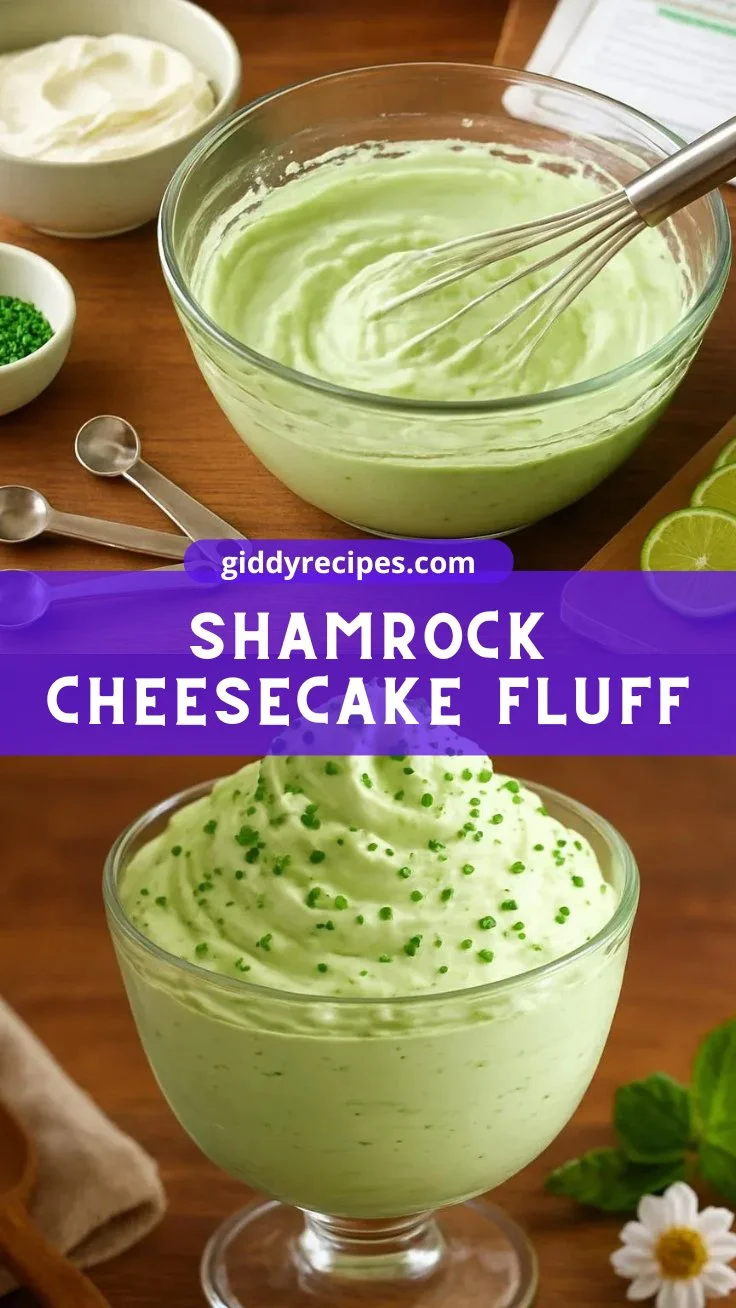 Shamrock Cheesecake Fluff 2 Shamrock Cheesecake Fluff