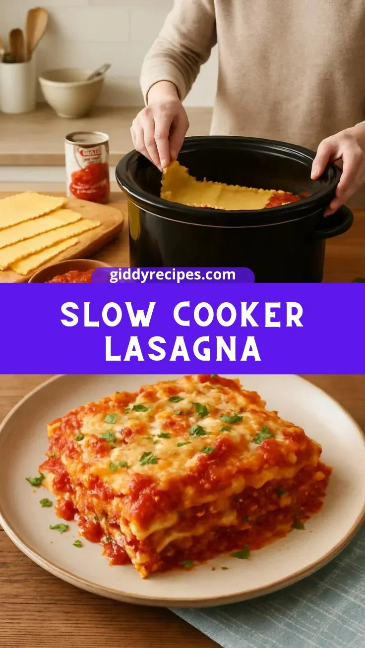 Slow Cooker Lasagna 2 Slow Cooker Lasagna