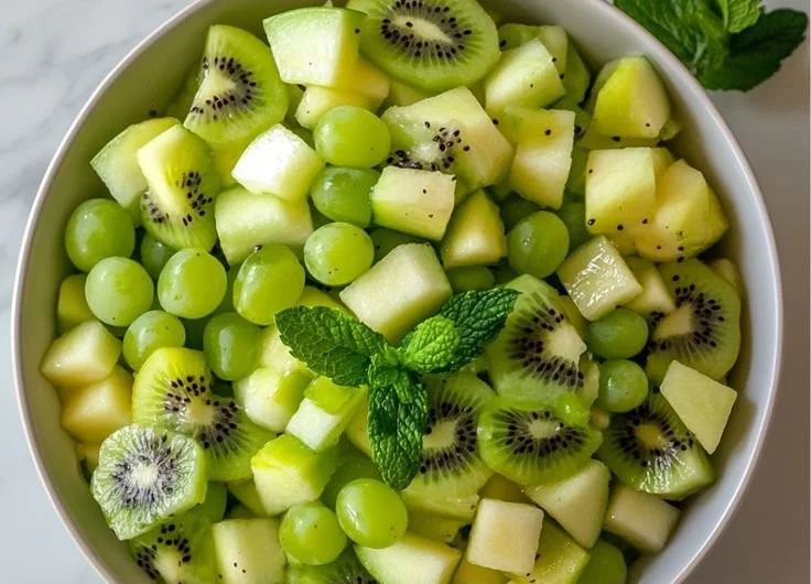 St. Patrick’s Day Green Fruit Salad