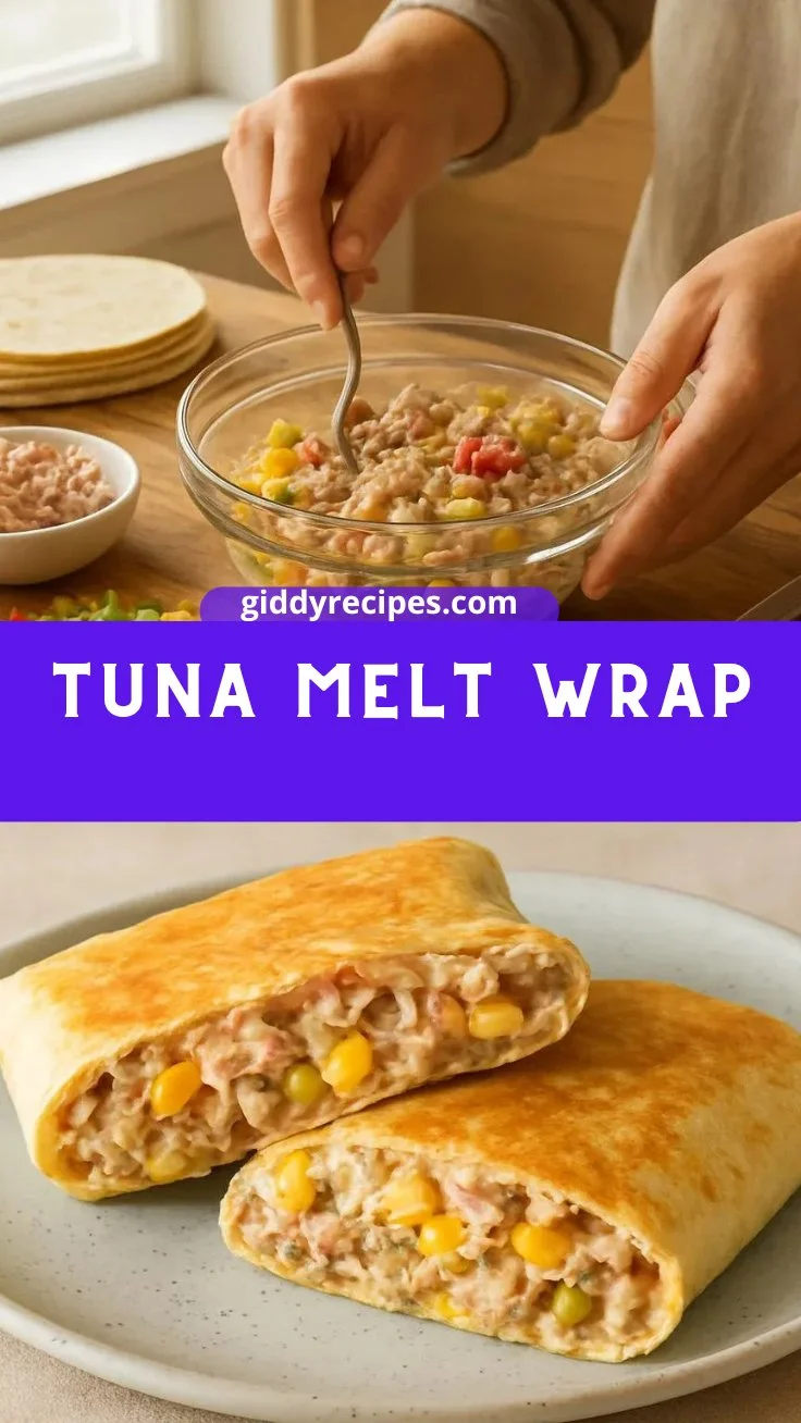 Tuna Melt Wrap