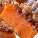 Delicious melt-in-your-mouth sweet potatoes served on a plate